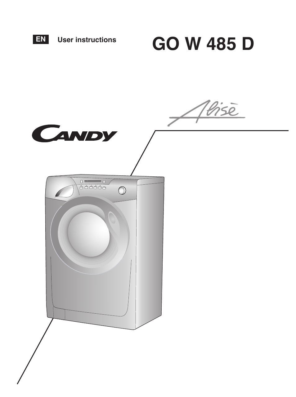Candy GO W485D-UK User Manual | 40 pages