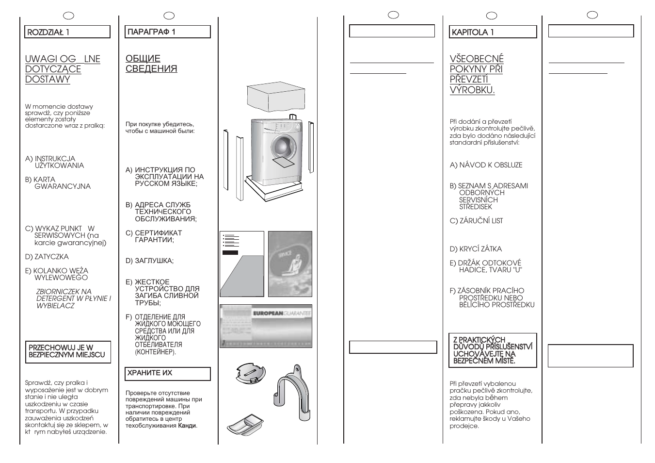 Ea b c | Candy CM2126-03S User Manual | Page 4 / 41