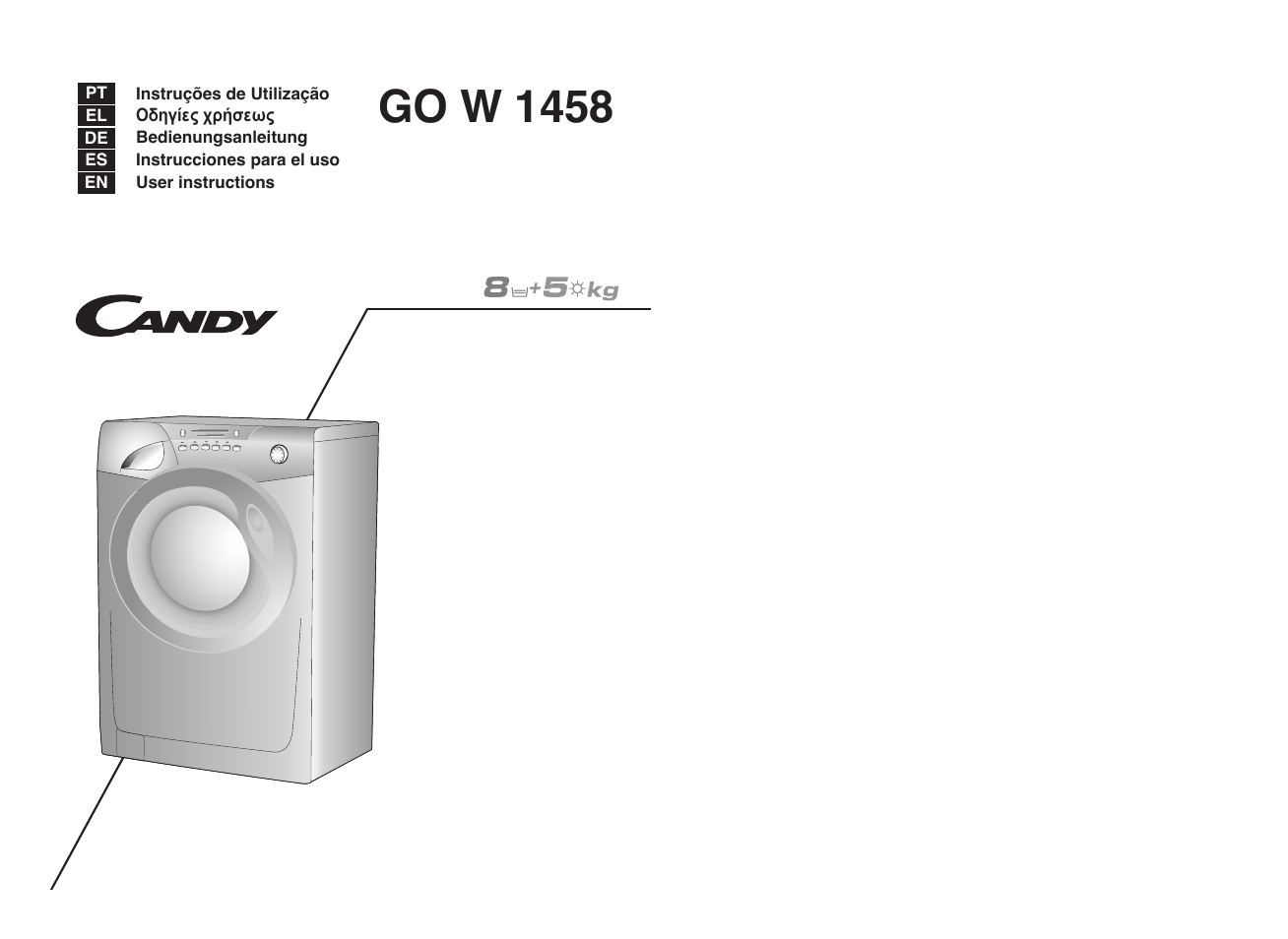 Candy GO W1458-37S User Manual | 49 pages