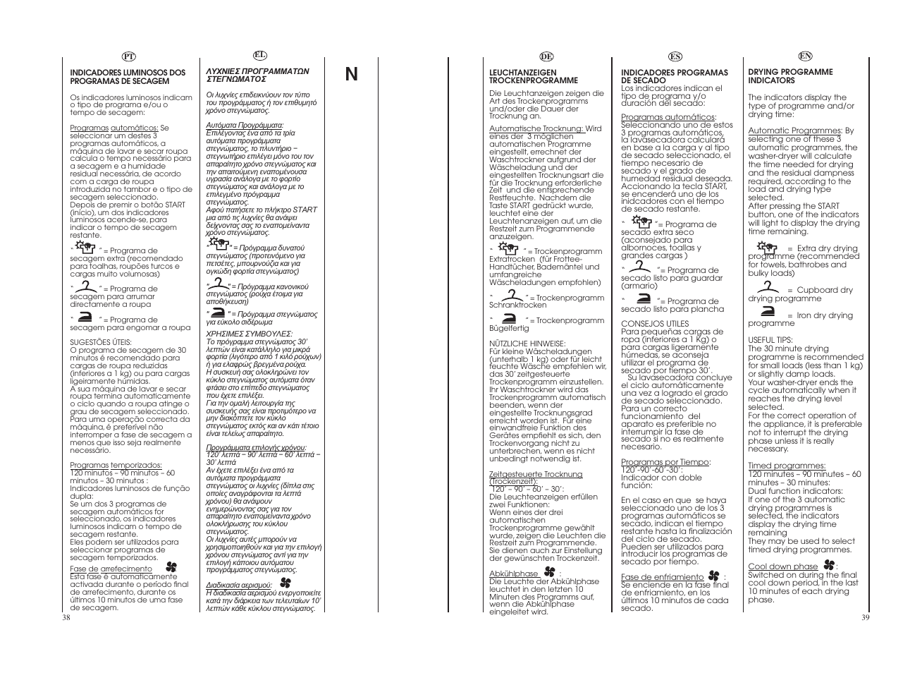 Candy GO W1458-37S User Manual | Page 20 / 49