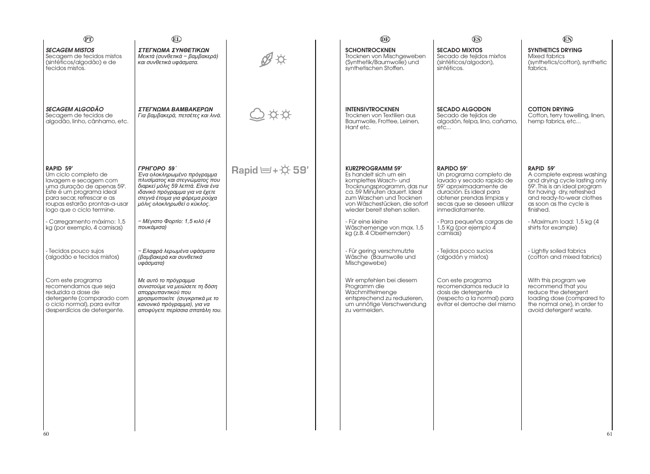 Candy GO W1458-37S User Manual | Page 31 / 49