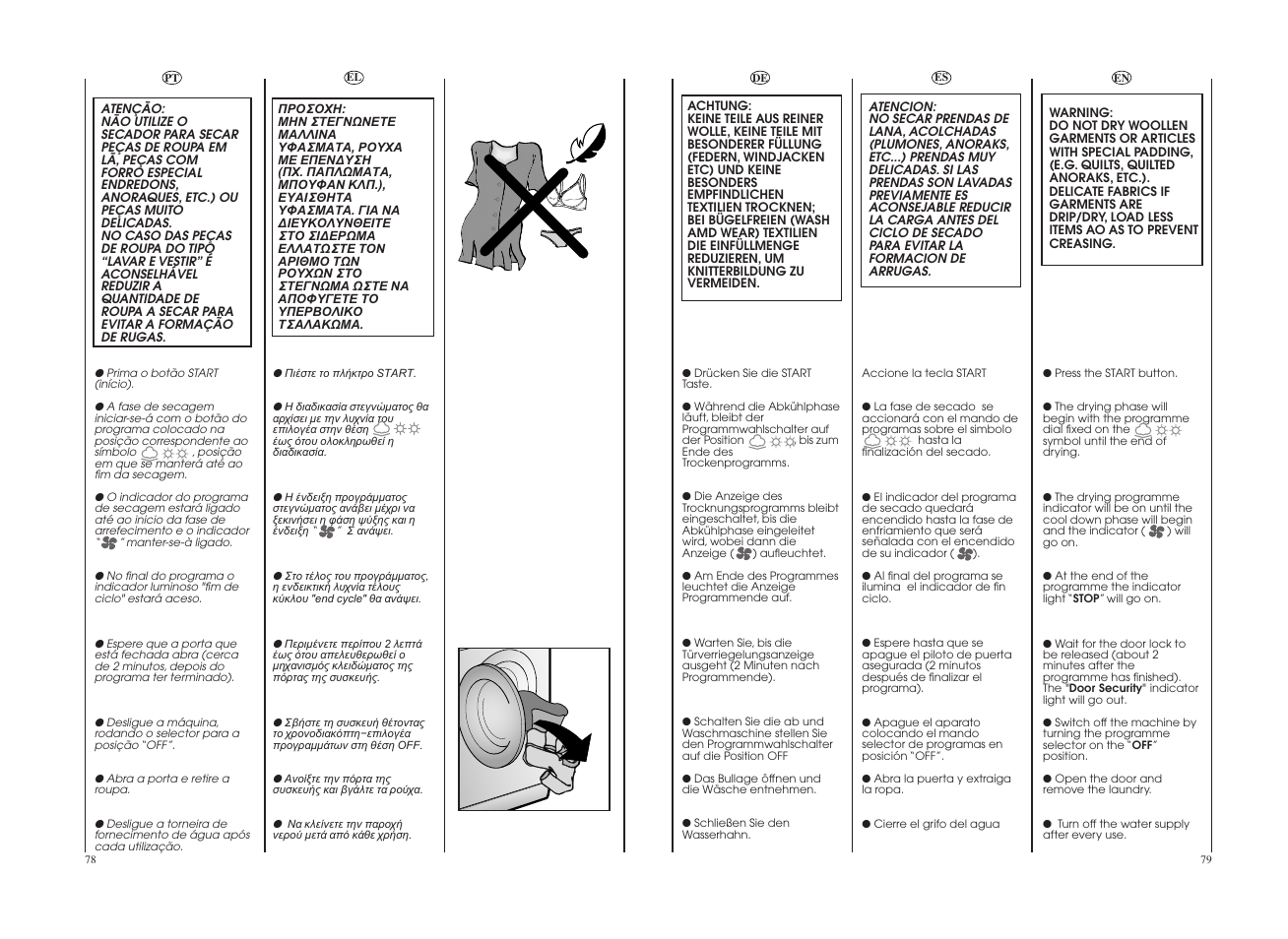Candy GO W1458-37S User Manual | Page 40 / 49