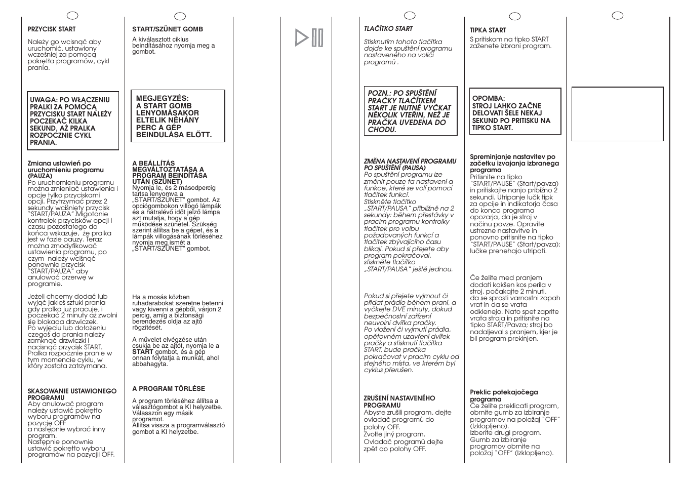 Candy GO4 126DF__1-16S User Manual | Page 14 / 41