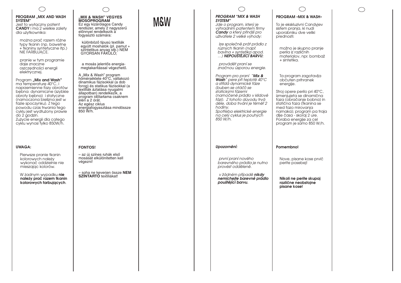 Candy GO4 126DF__1-16S User Manual | Page 27 / 41