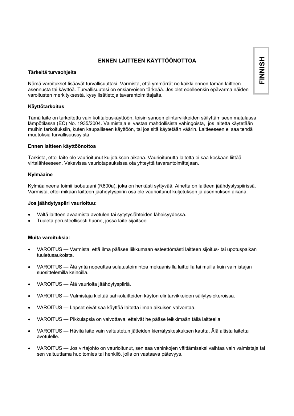 Finni s h | Candy CFO 2460 E User Manual | Page 84 / 151