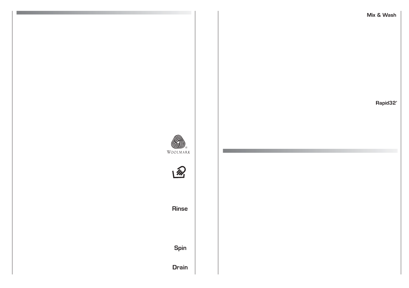 Programme selector | Candy GO 914-49 User Manual | Page 8 / 17