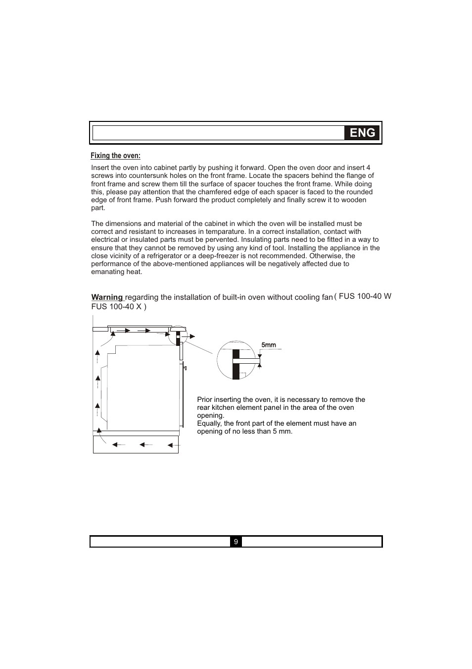 Candy PVU 647 X User Manual | Page 11 / 123