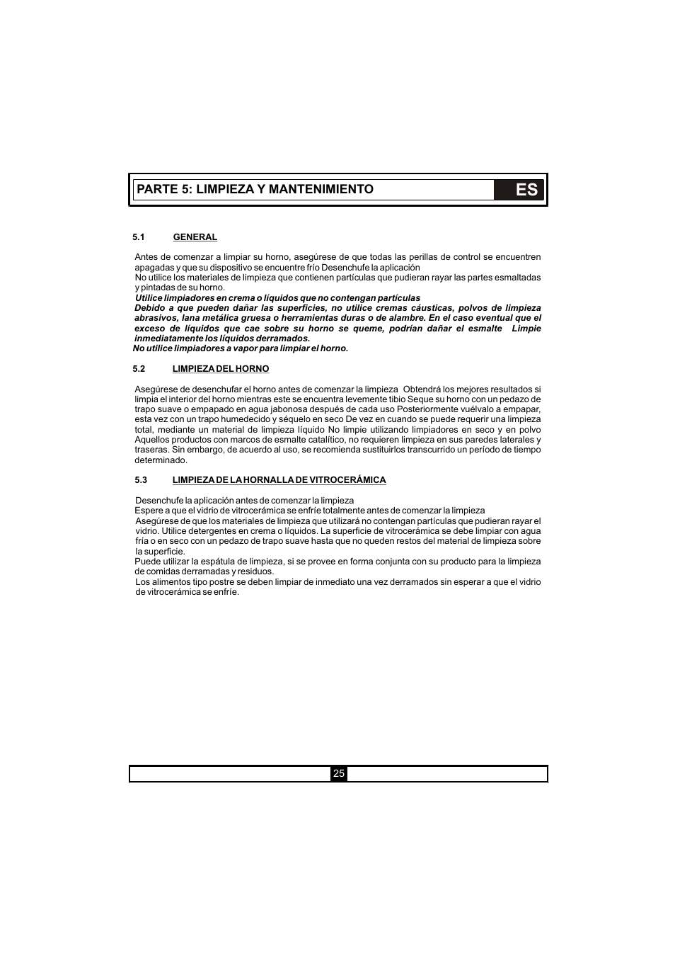 Parte 5: limpieza y mantenimiento | Candy PVU 647 X User Manual | Page 120 / 123