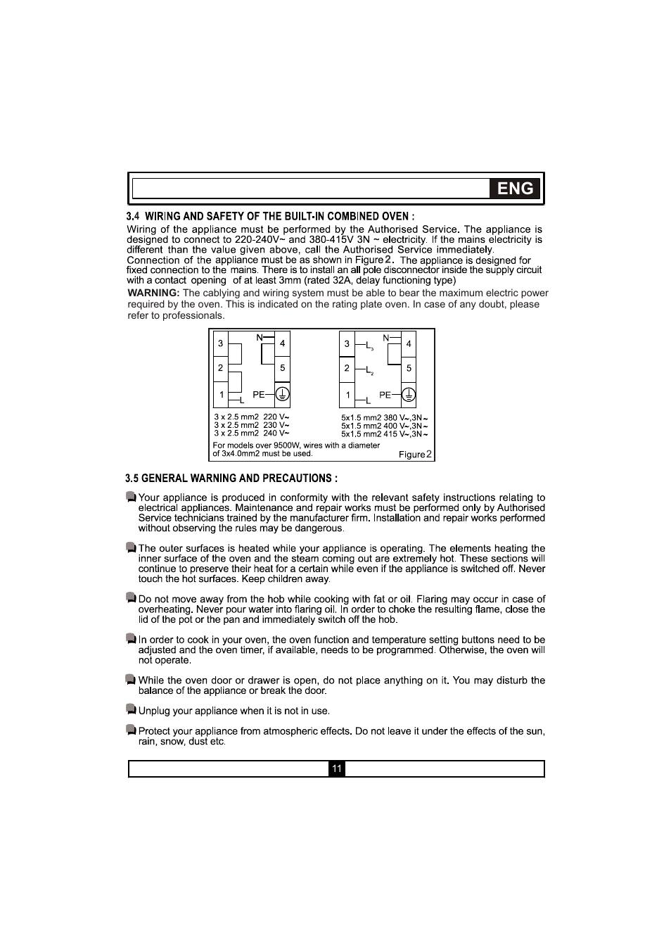 Candy PVU 647 X User Manual | Page 13 / 123