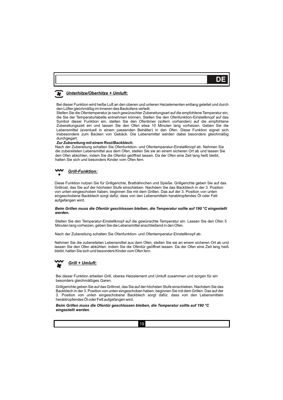 Candy PVU 647 X User Manual | Page 51 / 123