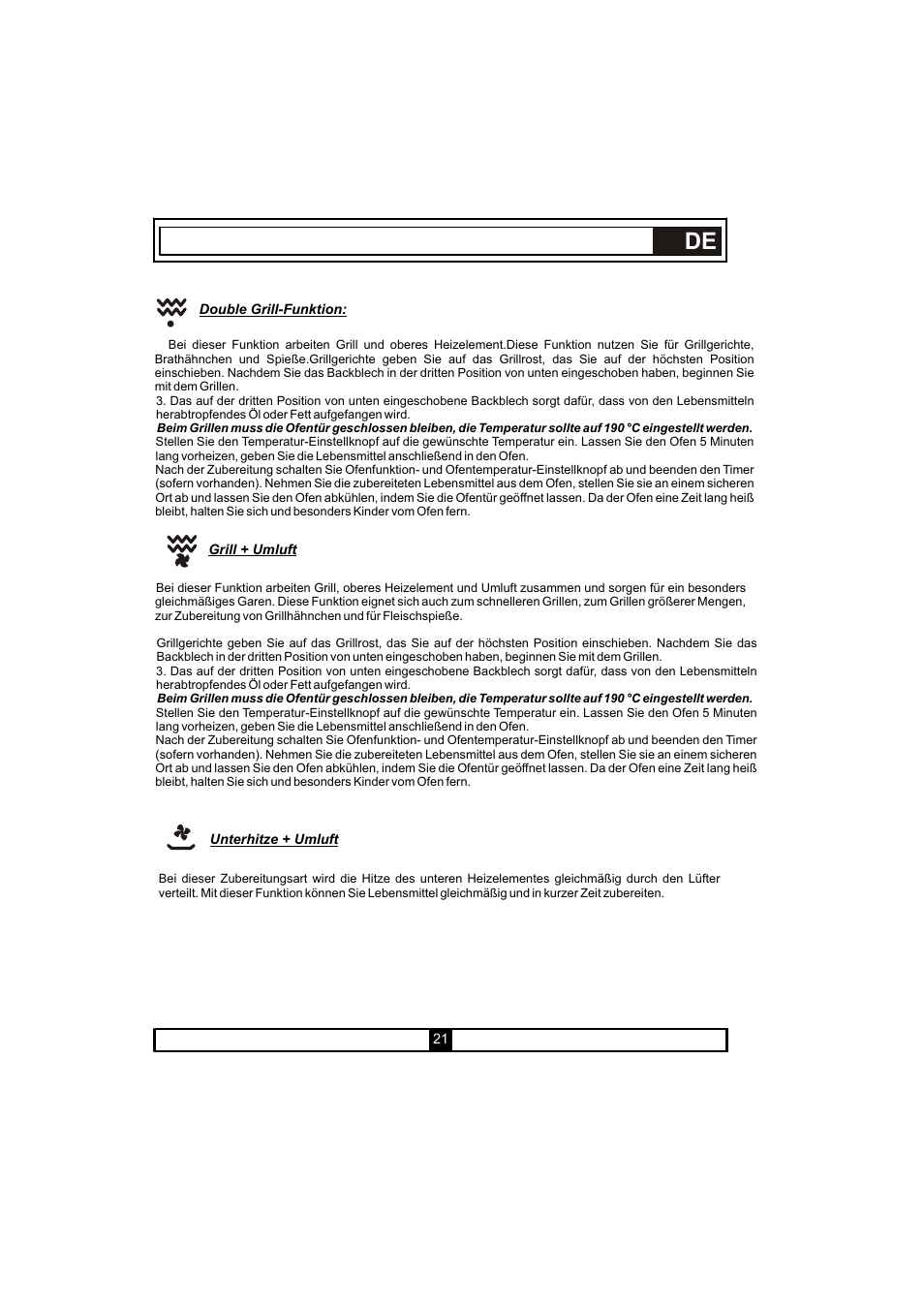 Candy PVU 647 X User Manual | Page 53 / 123