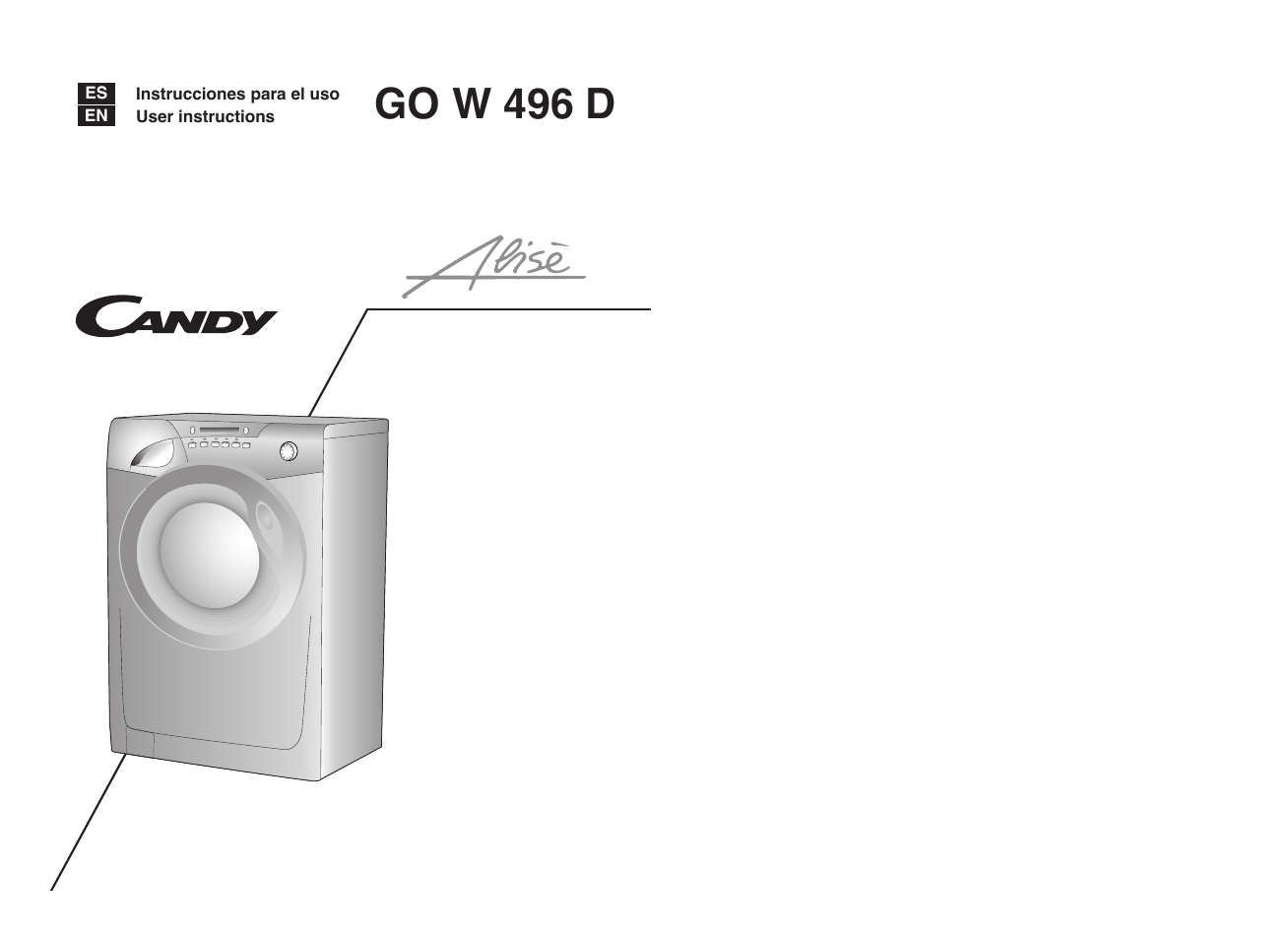 Candy GO W496D-12S User Manual | 29 pages