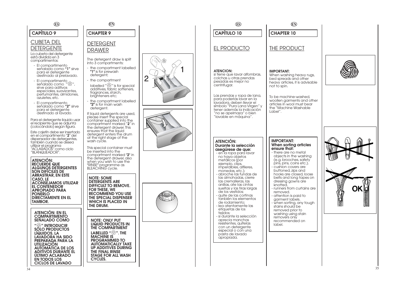 Candy GO W496D-12S User Manual | Page 18 / 29