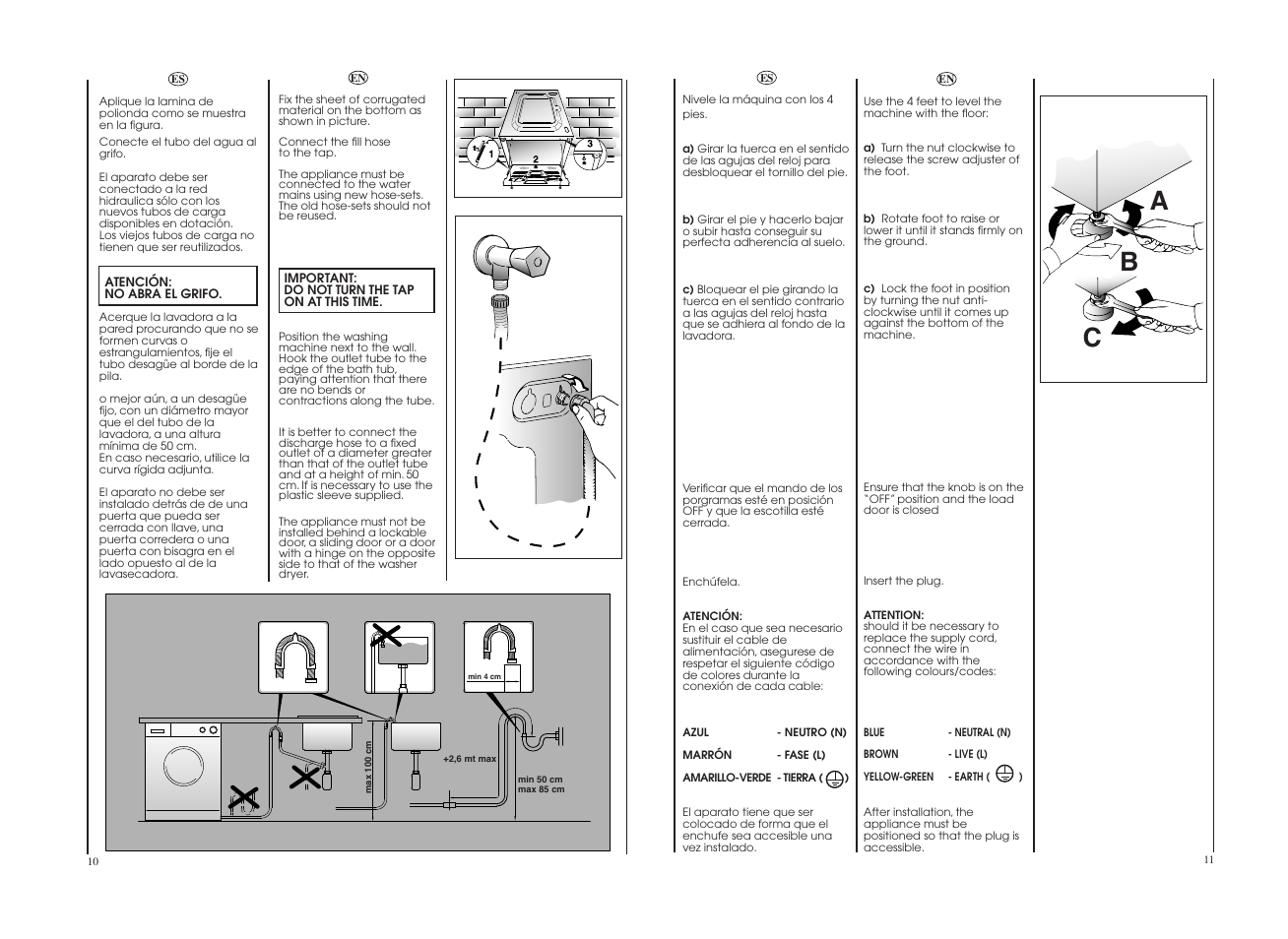 Ab c | Candy GO W496D-12S User Manual | Page 6 / 29