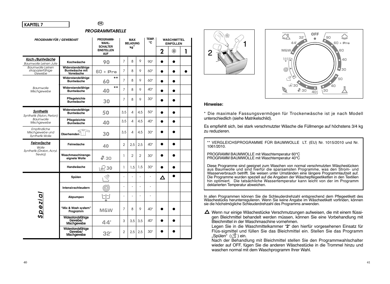 Spezial | Candy CO 107F__L1-S User Manual | Page 21 / 41