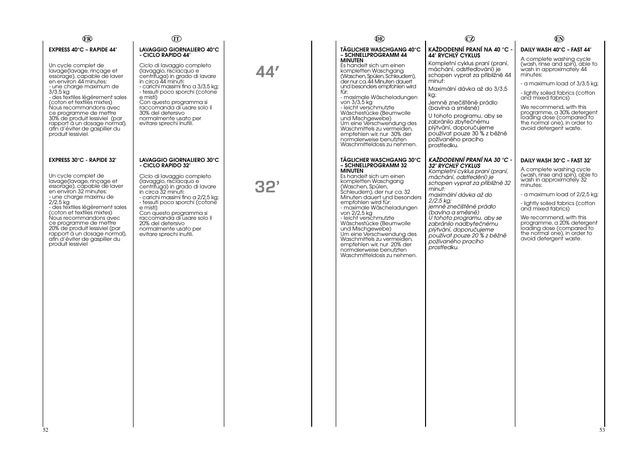 Candy CO 107F__L1-S User Manual | Page 27 / 41