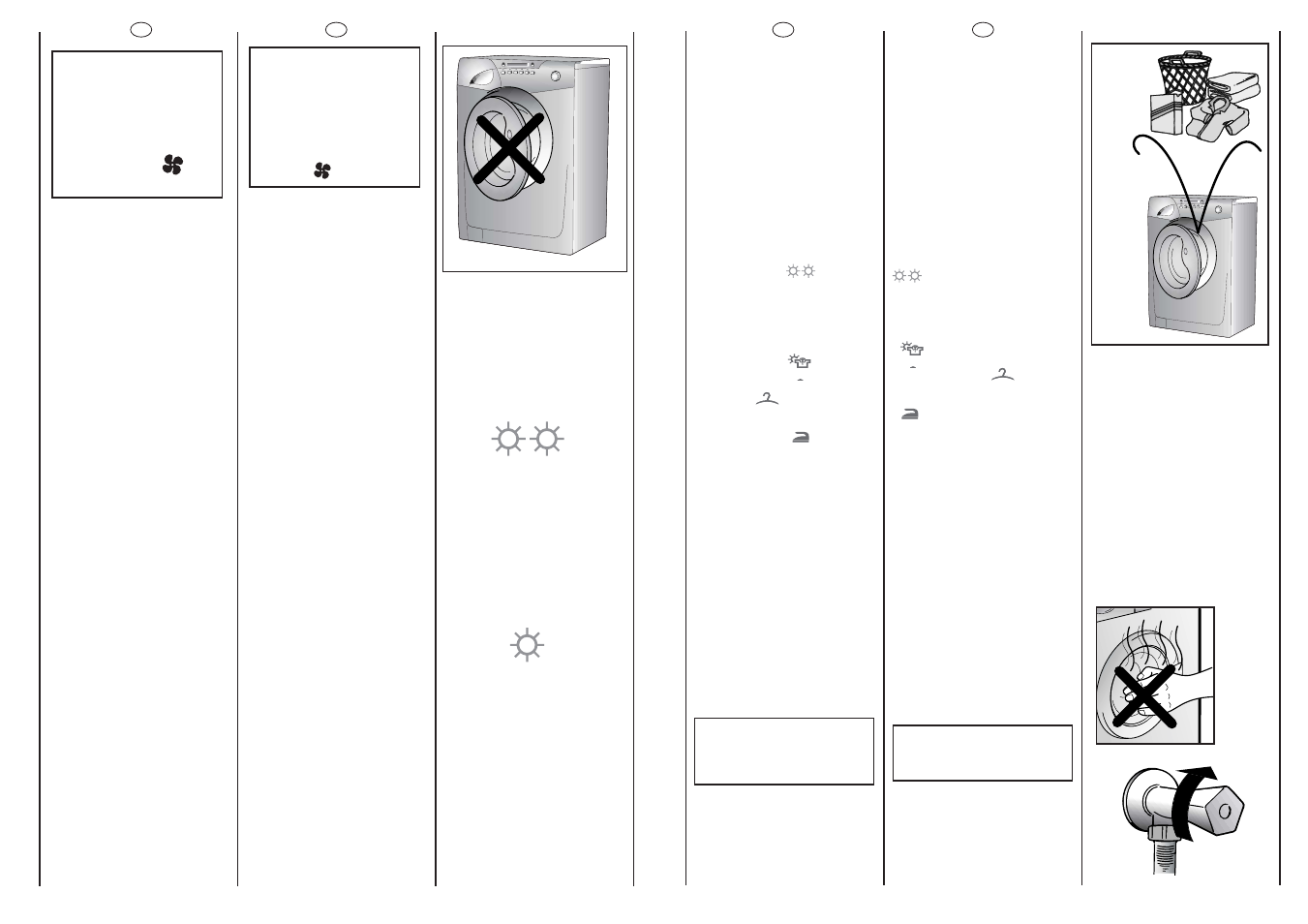 Max 4,5 kg | Candy GO W264D-12S User Manual | Page 21 / 29