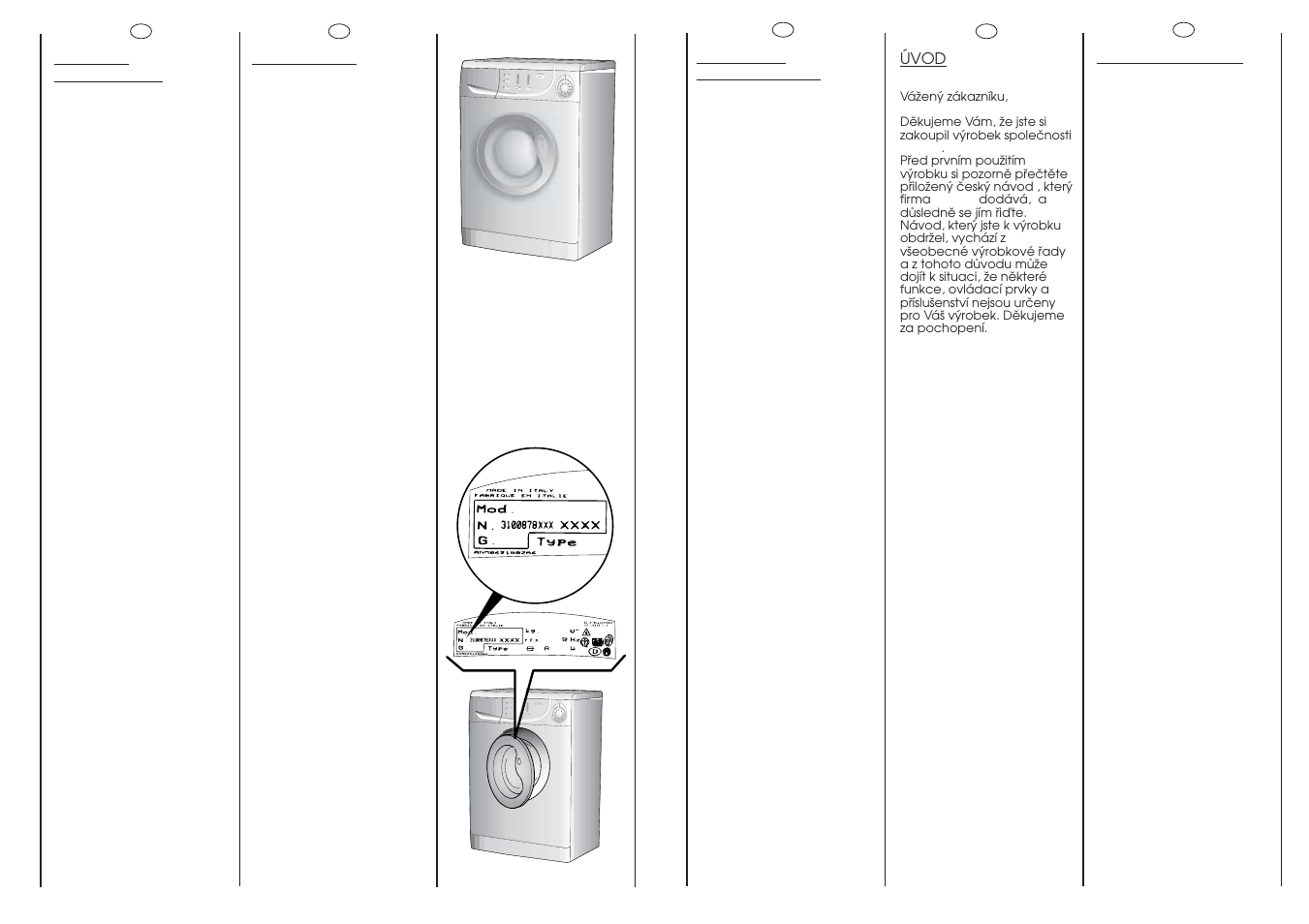 Candy CM2146-86S User Manual | Page 2 / 41