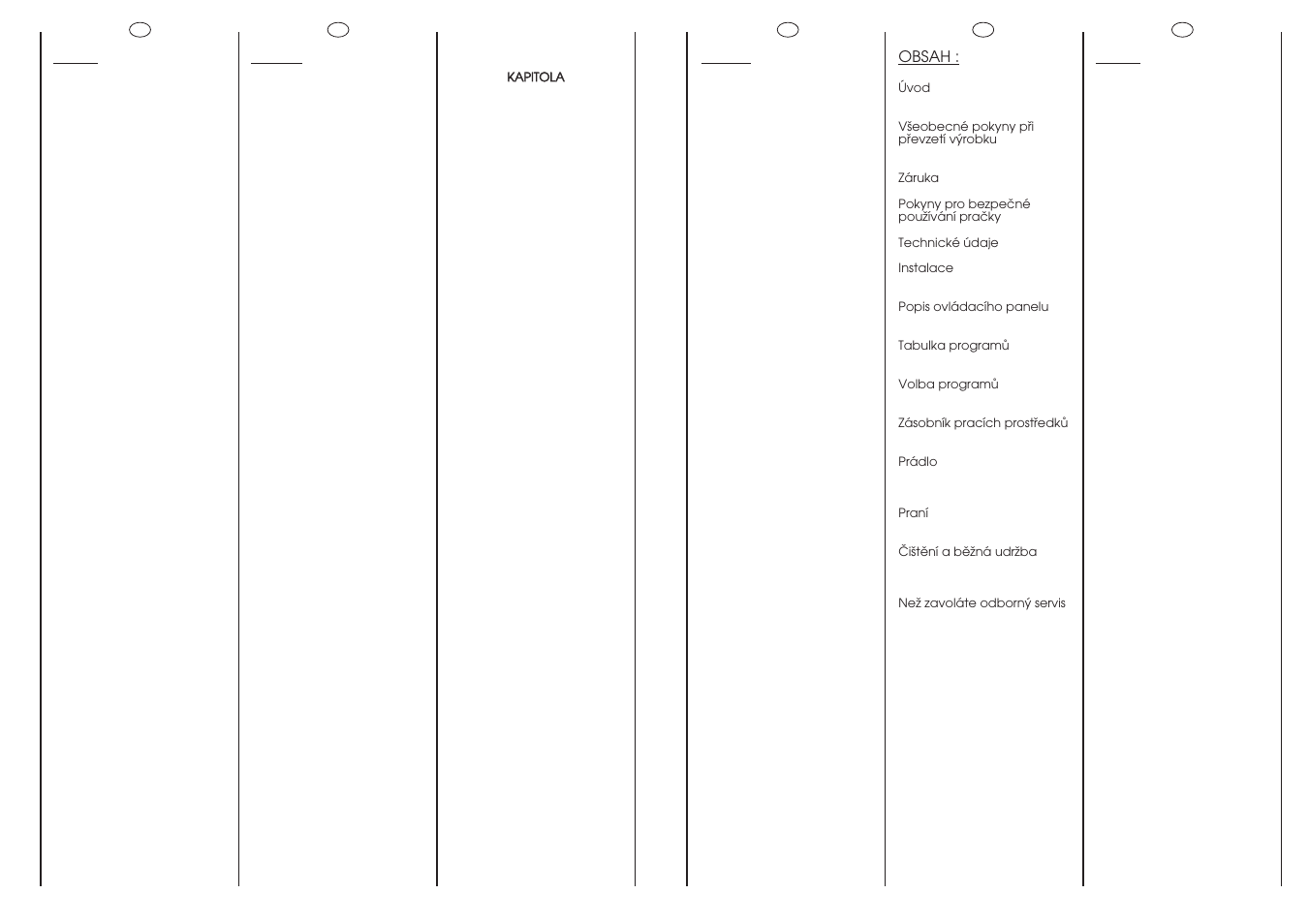 Candy CM2146-86S User Manual | Page 3 / 41