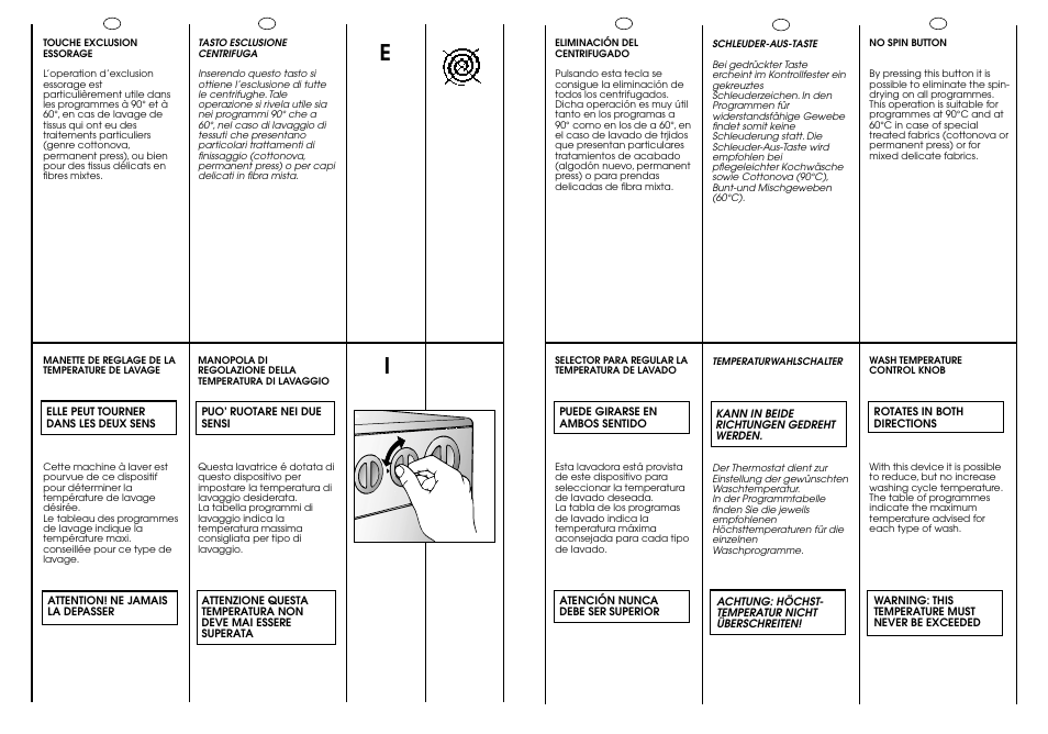 Candy ICL 60 T User Manual | Page 14 / 33