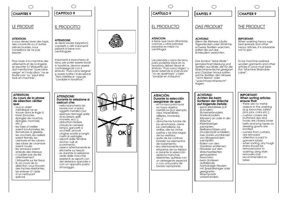 Le produit, Das produkt, The product | Il prodotto, El producto | Candy ICL 60 T User Manual | Page 19 / 33