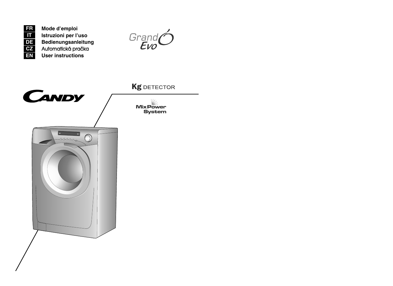 Candy EVO 1673DW-S User Manual | 41 pages