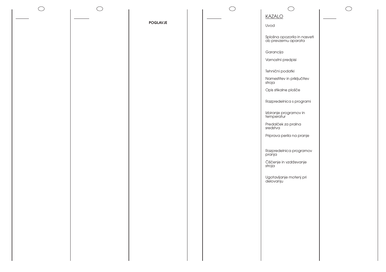 Candy CM2166-86S User Manual | Page 3 / 41