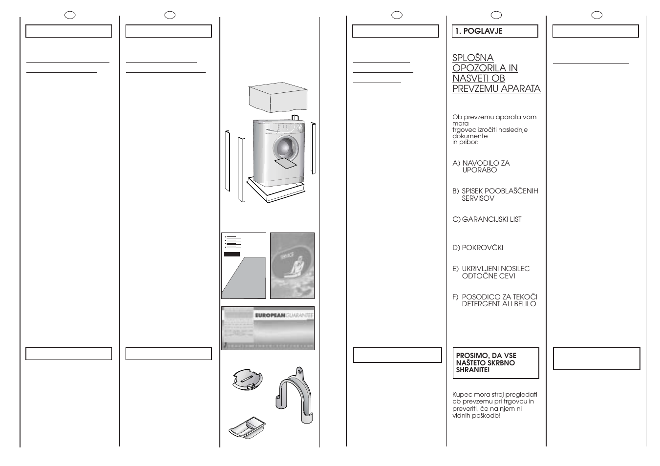 Candy CM2166-86S User Manual | Page 4 / 41