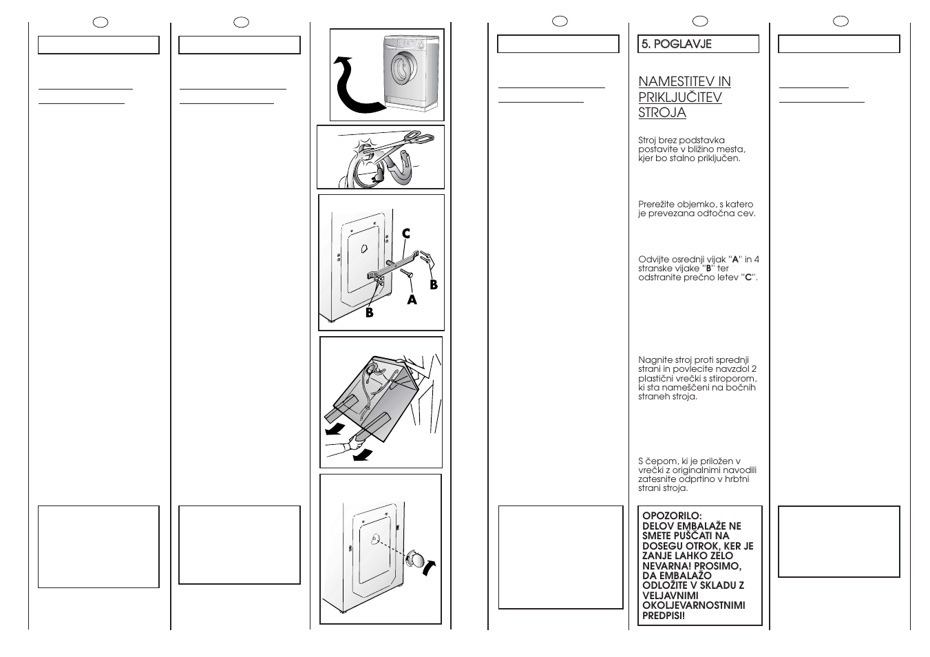 Candy CM2166-86S User Manual | Page 9 / 41