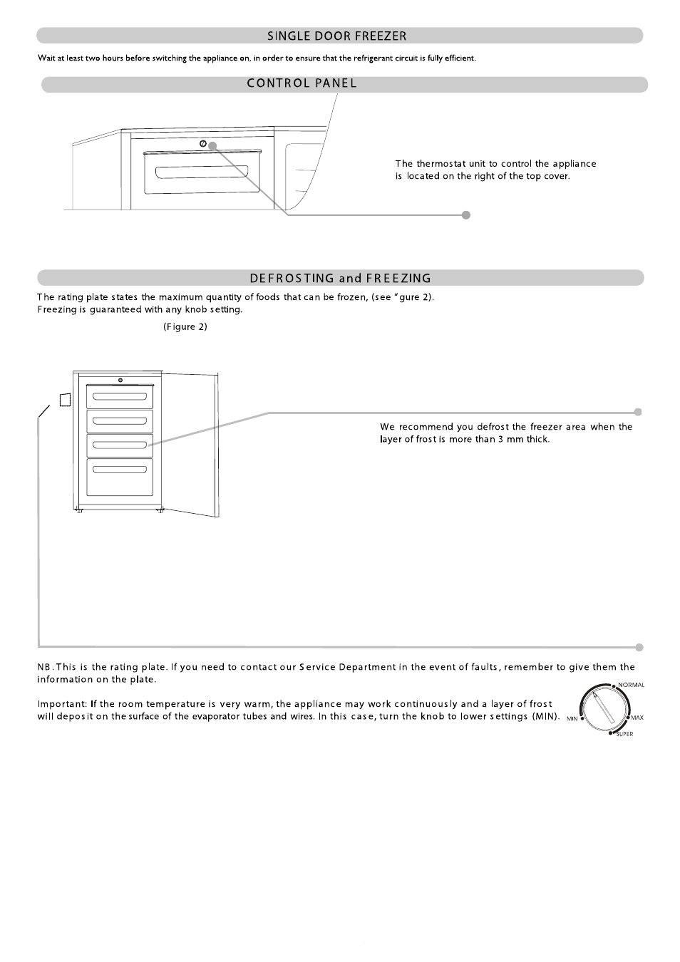 Candy CFZE 5485 W User Manual | Page 6 / 87