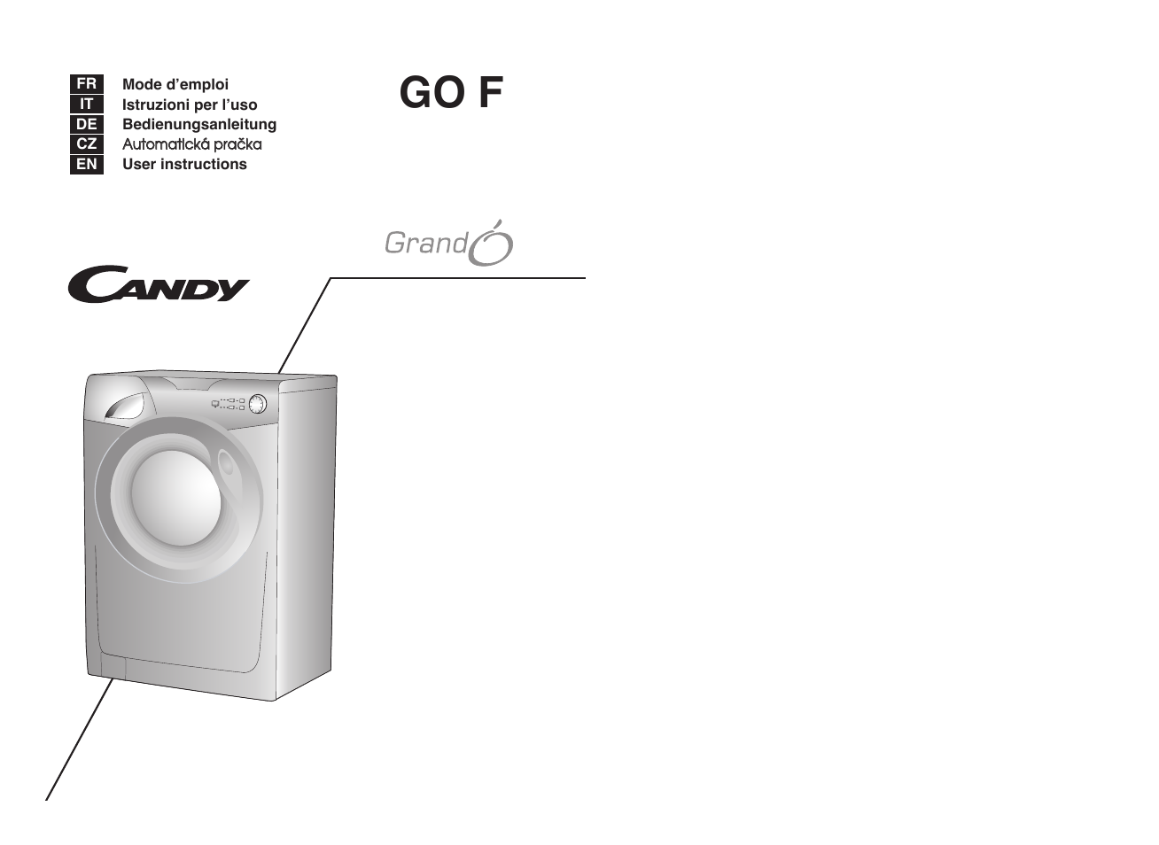Candy GO F126-01S User Manual | 41 pages