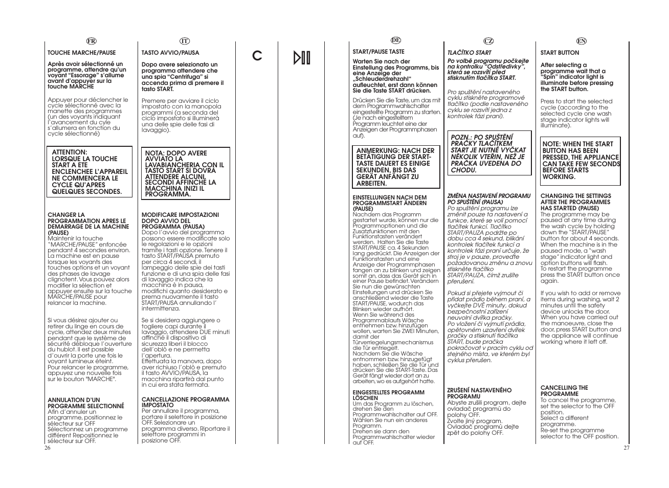 Candy GO F126-01S User Manual | Page 14 / 41