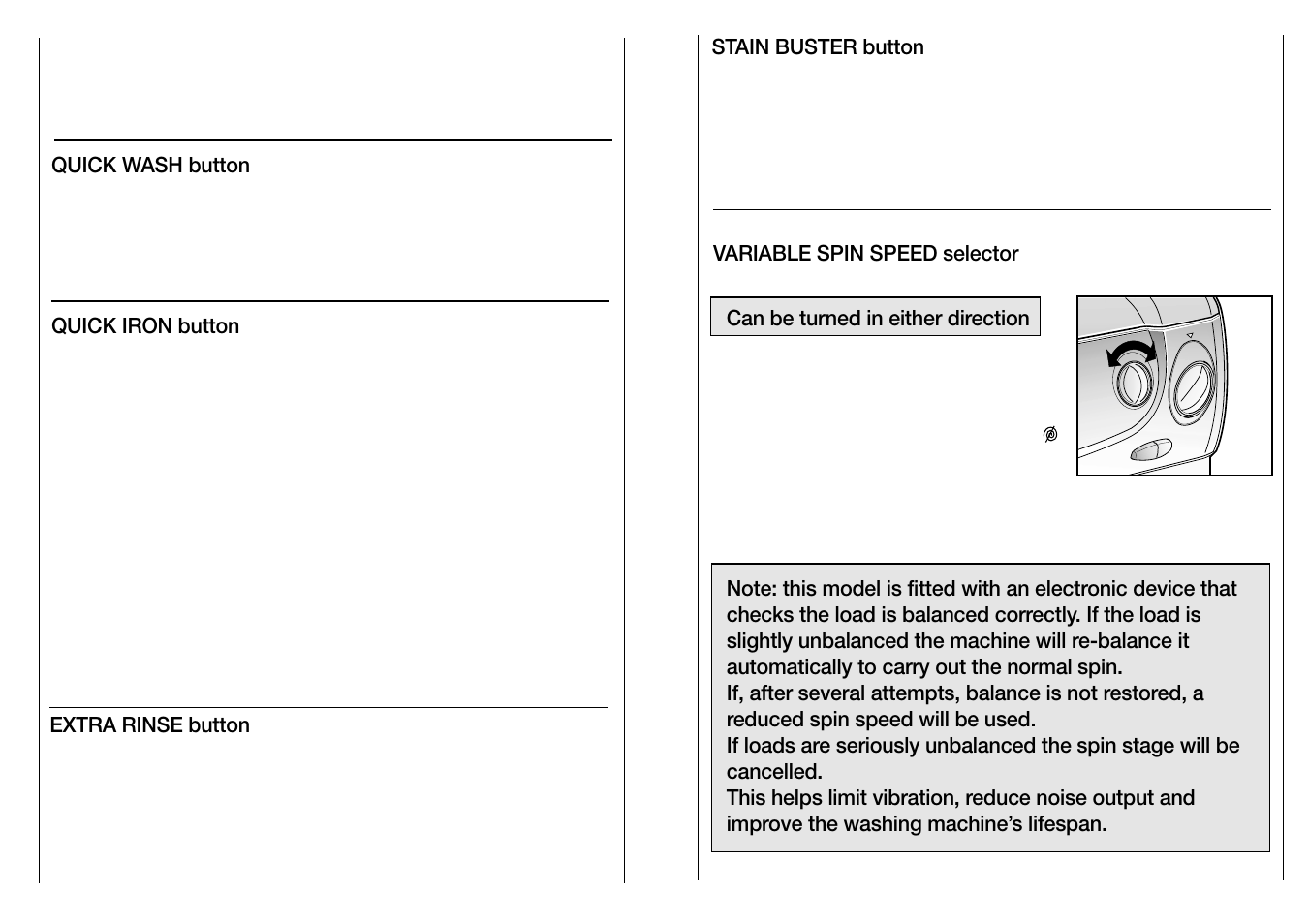 Hg f e d | Candy LB DOUBLE QUICK 131 User Manual | Page 5 / 17