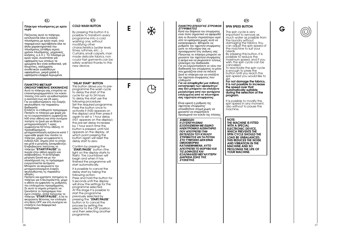 Candy GO 106DF__L1-S User Manual | Page 9 / 21