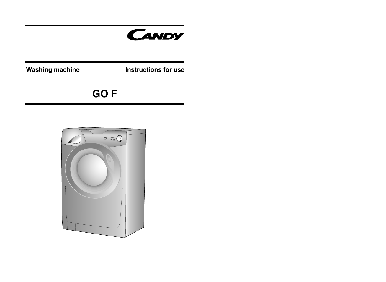 Candy GOF662S__L1-80 User Manual | 17 pages