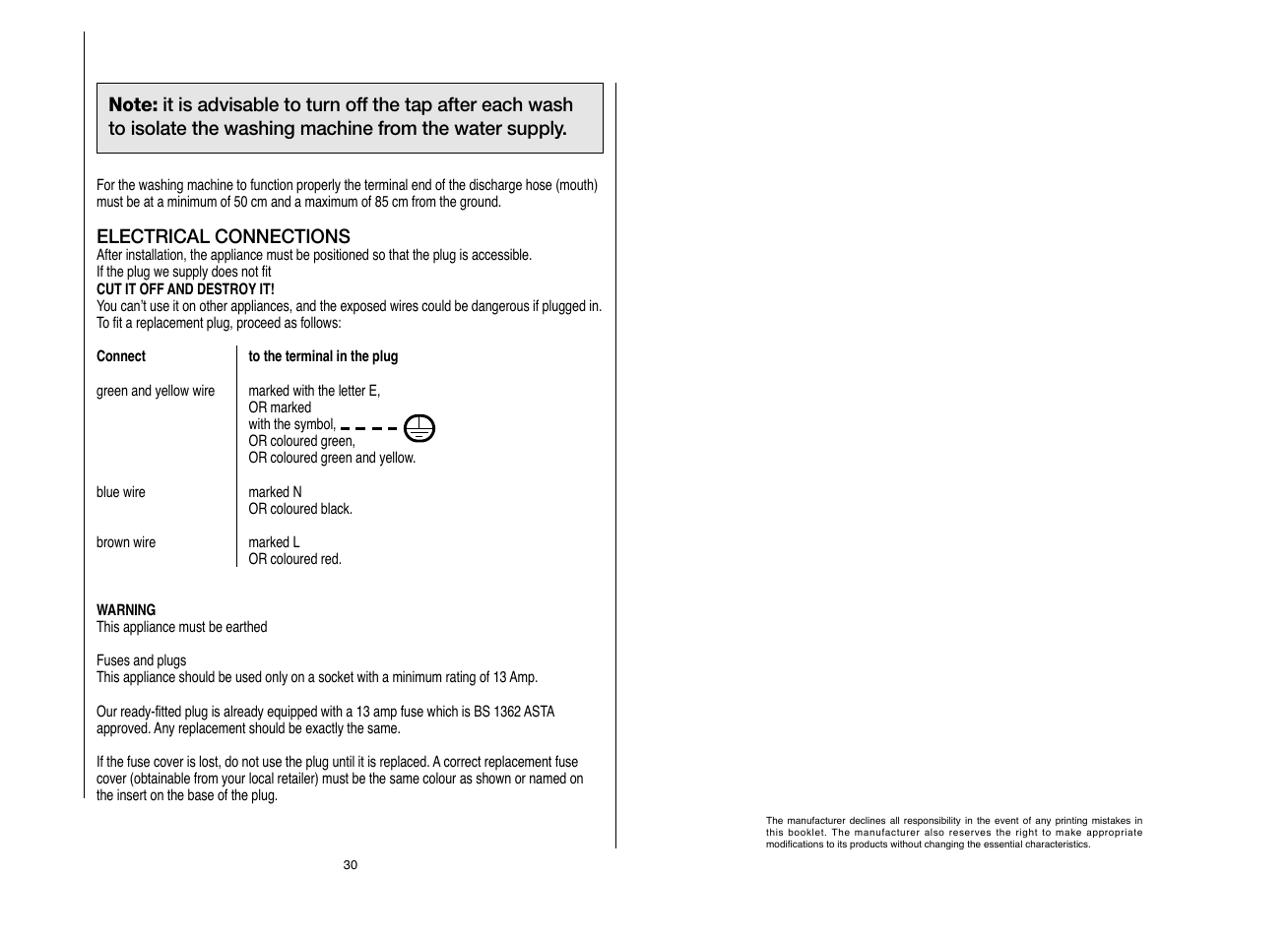 Candy GOF662S__L1-80 User Manual | Page 16 / 17