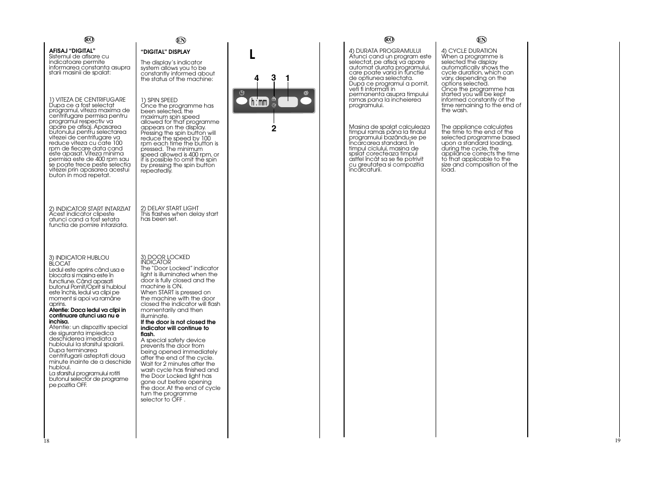 Candy EVO4 1072D-S User Manual | Page 10 / 21