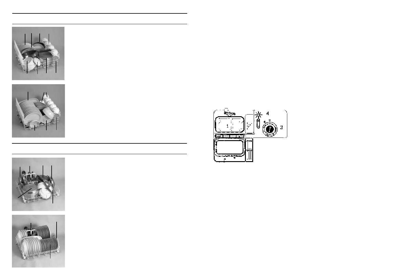 Information for the test laboratories, Loading the detergent and the rinse aid | Candy LS CD 602 SX User Manual | Page 19 / 65