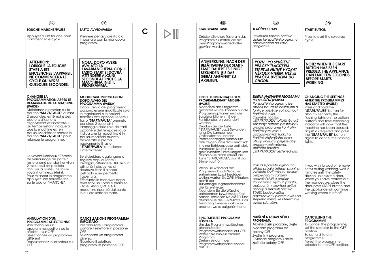 Candy GO 127DF__L1-S User Manual | Page 14 / 41