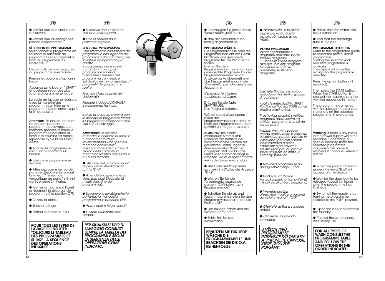 Candy GO 127DF__L1-S User Manual | Page 33 / 41