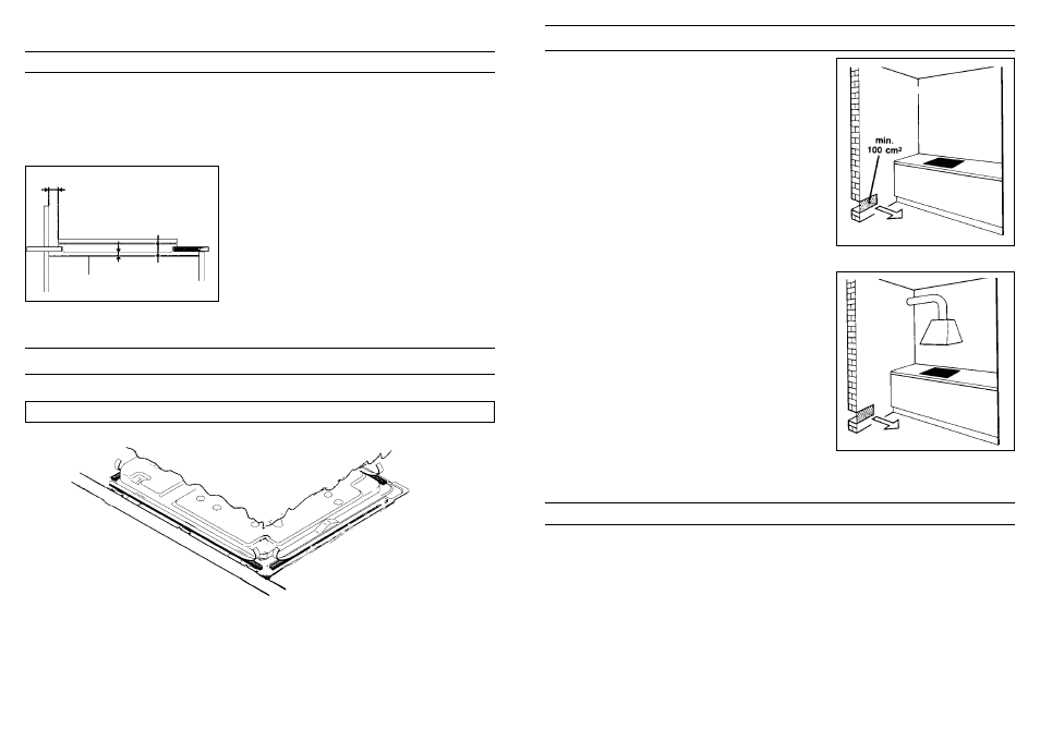 Installation, Instructions for the installer, Electrical connection | Applying the sealant | Candy P900__1 SD TF User Manual | Page 20 / 31