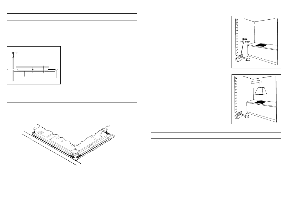 Installation instruction d’installation, Instruction d’installaton, Raccordement (partie électrique) | Application du joint | Candy P900__1 SD TF User Manual | Page 8 / 31