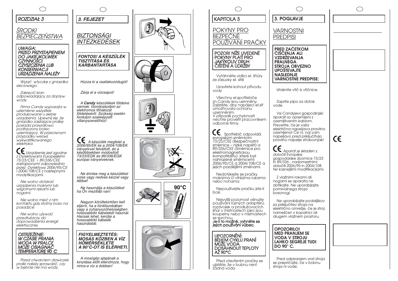 Candy GO 108DF-16S User Manual | Page 6 / 41