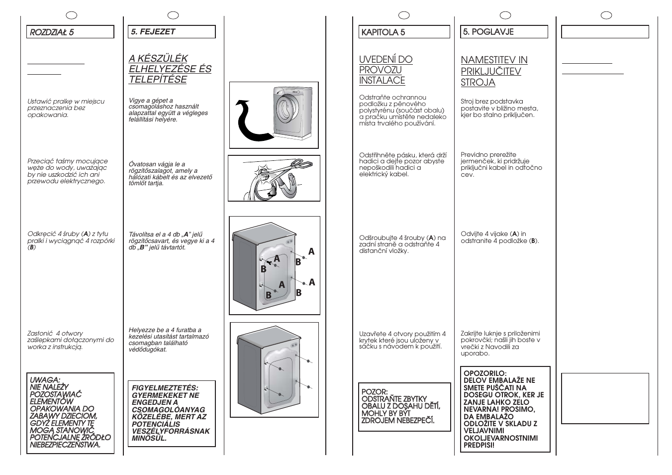 Candy GO 108DF-16S User Manual | Page 9 / 41