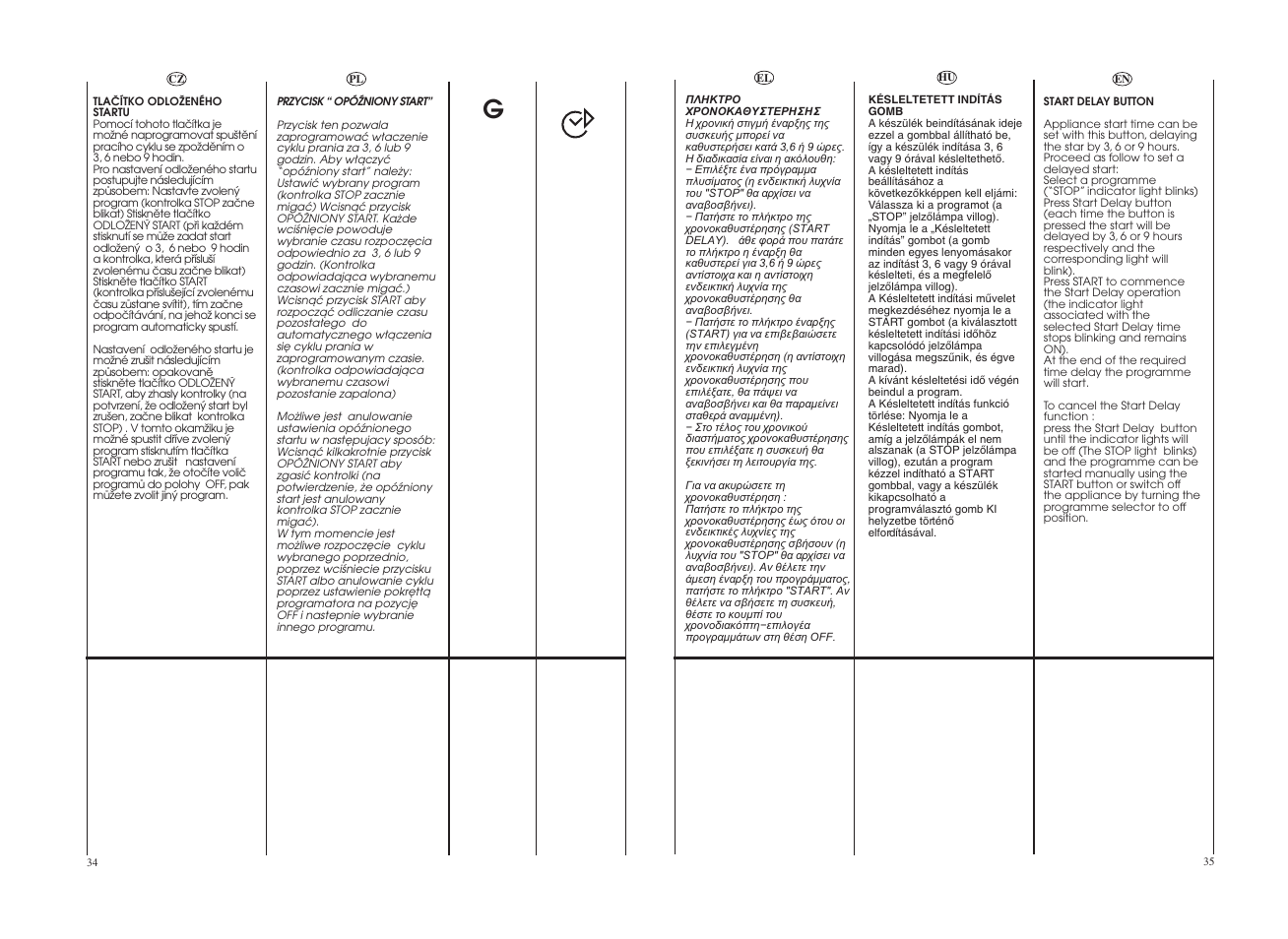 Candy GO 127-18S User Manual | Page 18 / 41