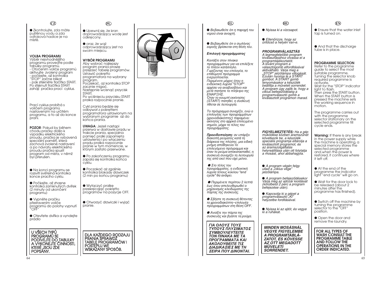 Candy GO 127-18S User Manual | Page 33 / 41