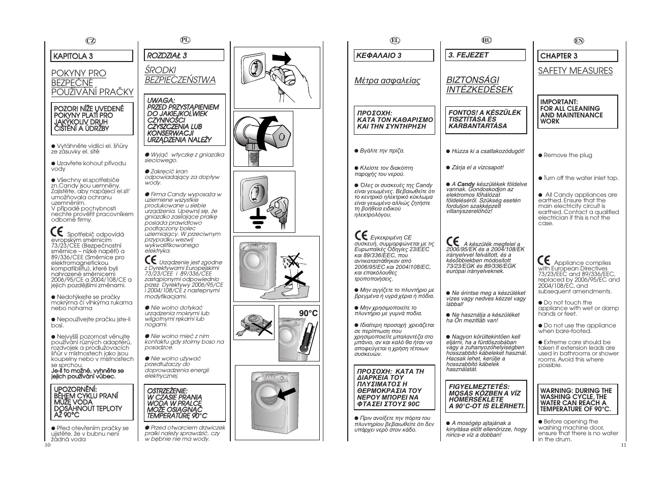 Candy GO 127-18S User Manual | Page 6 / 41