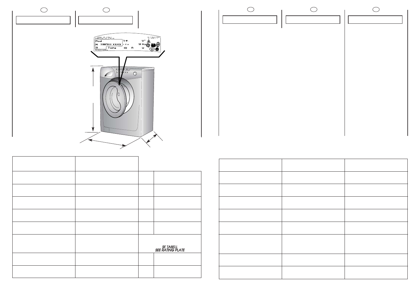 Candy GO 1480DH-86S User Manual | Page 8 / 41