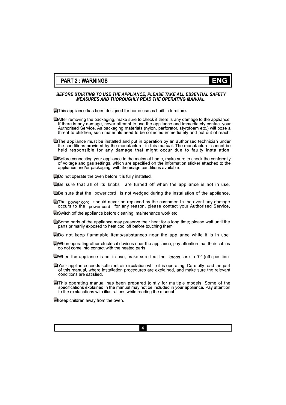 Candy PCV 604 C User Manual | Page 6 / 24