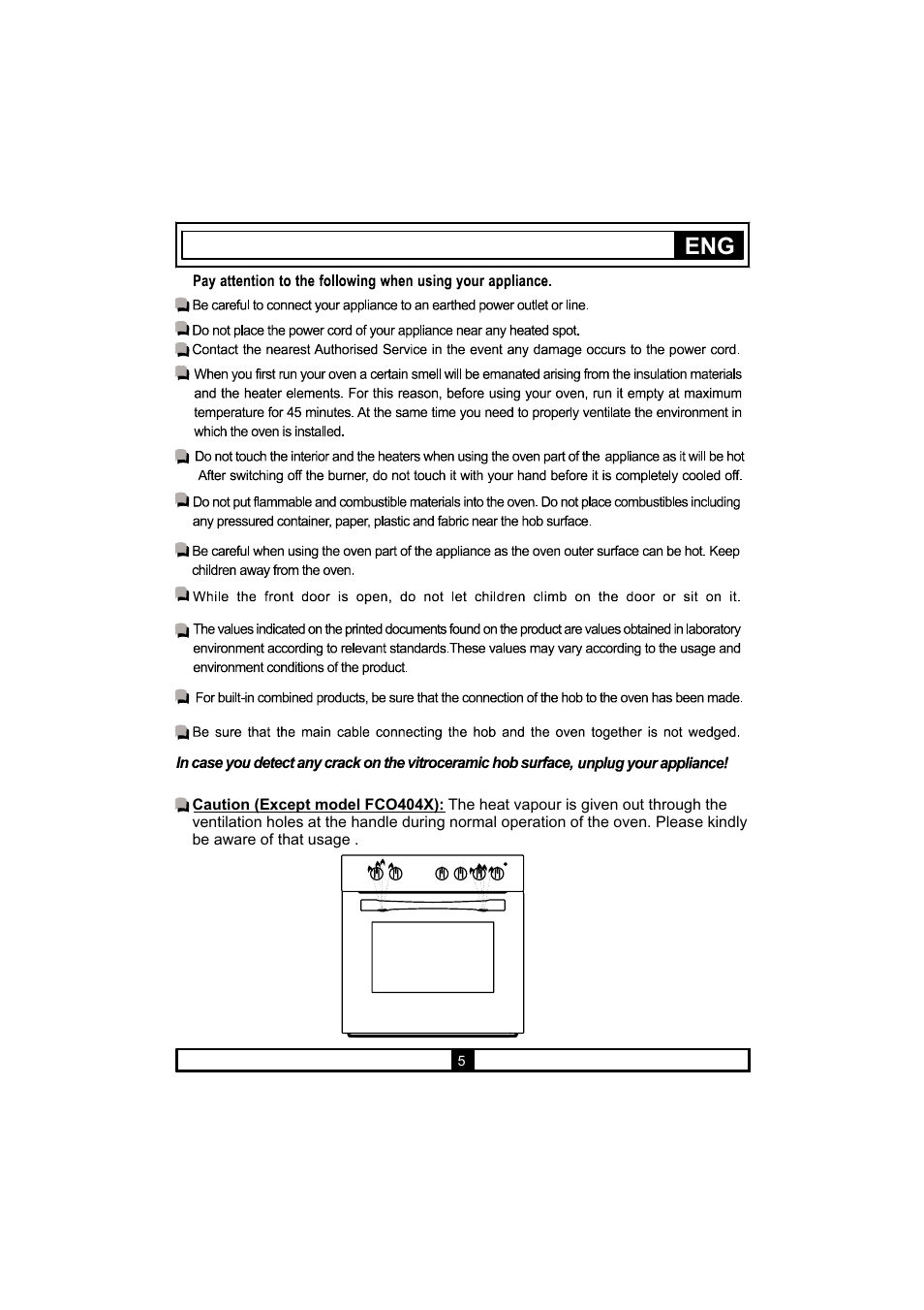 Candy PCV 604 C User Manual | Page 7 / 24